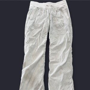 Women’s Lululemon Dance Studeo White Pants